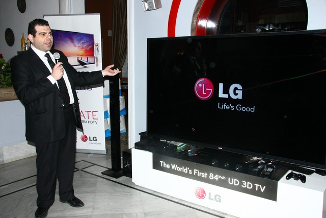 Launching of 3D HD TV by LG